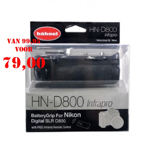 Nikon Battery Pack MB-D12 (merk Hahnel) OP=OP